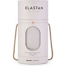 Yatsan Elastan De Luxe Lastikli Çarşaf & Yastık Kılıf Seti – Taş Rengi