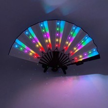 Zigver  LED Fan Rave 13 Inç Müzik Disko Parti İçin Aydınlatma Malzemesi