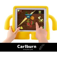 Carlburn Özel Üretim Apple Ipad 7. 8. 9. Nesil 10.2 Inç Yumuşak Dokulu Tutacaklı Tam Koruma Standlı Kids