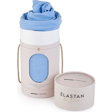 Yatsan Elastan De Luxe Lastikli Çarşaf & Yastık Kılıf Seti – Mavi