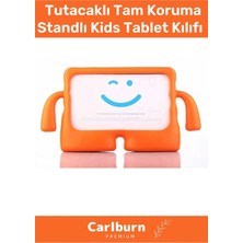 Carlburn Özel Üretim Apple Ipad 7. 8. 9. Nesil 10.2 Inç Yumuşak Dokulu Tutacaklı Tam Koruma Standlı Kids