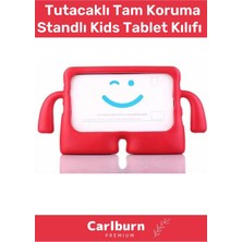 Carlburn Özel Üretim Apple Ipad 7. 8. 9. Nesil 10.2 Inç Yumuşak Dokulu Tutacaklı Tam Koruma Standlı Kids