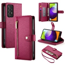 GX Boutique Samsung Galaxy Flip 4g /5g Cüzdan Standı Crossbody Kayışı Için Flip Case (Yurt Dışından)