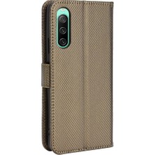 GX Boutique Sony Xperia 10 V Manyetik Cüzdan Kapak Için Kılıf Kickstand Kart Tutucu (Yurt Dışından)