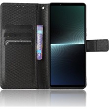 GX Boutique Sony Xperia 1 V Manyetik Cüzdan Kapak Için Kılıf Kickstand Kart Tutucu (Yurt Dışından)