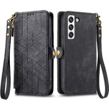 GX Boutique Samsung Galaxy S22 Basit Iş Cüzdan Deri Kılıf Flip Case Için Flip Case (Yurt Dışından)