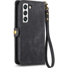 GX Boutique Samsung Galaxy S22 Basit Iş Cüzdan Deri Kılıf Flip Case Için Flip Case (Yurt Dışından)