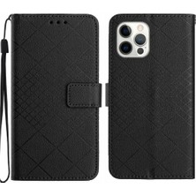 GX Boutique IPhone 14 Için Flip Case Pro Cüzdan Pu Deri Kart Yuvası El ile Standı (Yurt Dışından)