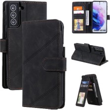 GX Boutique Samsung Galaxy S21 Manyetik Bileklik Kart Tutucu Kickstand Pu (Yurt Dışından)