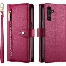 GX Boutique Samsung Galaxy A15 Crossbody Kayış Çok Fonksiyonlu Iş Için Flip Case (Yurt Dışından)