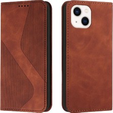 GX Boutique IPhone 15 Için Kılıf Artı Folio Kapak Cüzdan Kickstand Kart Yuvaları Tutucu Pu (Yurt Dışından)