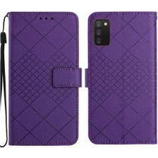 GX Boutique El Kayışı Kartı ile Samsung Galaxy A03S Cüzdan Pu Deri Için Flip Case (Yurt Dışından)