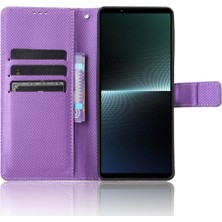 GX Boutique Sony Xperia 1 V Manyetik Cüzdan Kapak Için Kılıf Kickstand Kart Tutucu (Yurt Dışından)