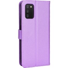 GX Boutique Samsung Galaxy A03S Kickstand Manyetik Cüzdan Kapak Kart Tutucu (Yurt Dışından)