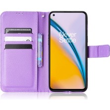 GX Boutique Oneplus Nord 2 5g Kickstand Kapak Kart Tutucu Manyetik Cüzdan Için Kılıf (Yurt Dışından)