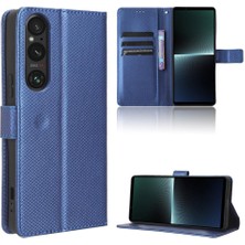 GX Boutique Sony Xperia 1 V Manyetik Cüzdan Kapak Için Kılıf Kickstand Kart Tutucu (Yurt Dışından)