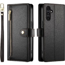 GX Boutique Samsung Galaxy A14 Için Flip Case 4g/5g Iş Cüzdan Standı Crossbody (Yurt Dışından)