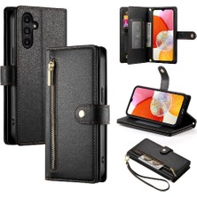 GX Boutique Samsung Galaxy A14 Için Flip Case 4g/5g Iş Cüzdan Standı Crossbody (Yurt Dışından)