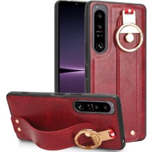 GX Boutique Sony Xperia 1 Iıı Uyumluluk Bilek Kayışı Premium Pu Deri Için Kılıf (Yurt Dışından)