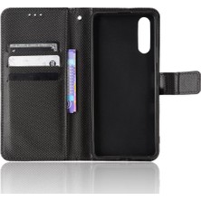 GX Boutique Sony Xperia 10 Iıı Manyetik Cüzdan Kickstand Kart Tutucu Kapak Için Kılıf (Yurt Dışından)