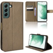 GX Boutique Samsung Galaxy S22 Artı Kickstand Kart Tutucu Manyetik Cüzdan (Yurt Dışından)