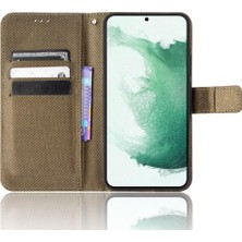 GX Boutique Samsung Galaxy S22 Artı Kickstand Kart Tutucu Manyetik Cüzdan (Yurt Dışından)