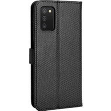 GX Boutique Samsung Galaxy A03S Kickstand Manyetik Cüzdan Kapak Kart Tutucu (Yurt Dışından)