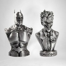 Anytime 3D Batman ve Joker Büst / Figür Ikili Set - Dc Comics - 10 cm