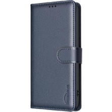 MY Boutique1 Xiaomi Poco F6 Pro Manyetik Pu Deri Rfıd Engelleme Kartı Için Flip Case (Yurt Dışından)