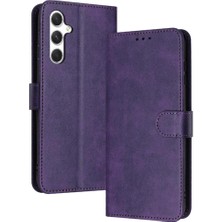 MY Boutique1 Kart Yuvası Saf Renk ile Samsung Galaxy M54 Pu Deri Için Flip Case (Yurt Dışından)