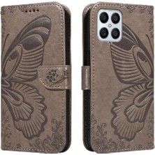 MY Boutique1 Onur X30I Ayrılabilir El Kayışı ile Yüksek Kaliteli Deri Flip Case (Yurt Dışından)