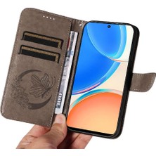 MY Boutique1 Onur X30I Ayrılabilir El Kayışı ile Yüksek Kaliteli Deri Flip Case (Yurt Dışından)