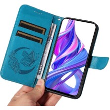 MY Boutique1 Onur Için Flip Case X9 Kabartmalı Kelebek Ayrılabilir El Kayışı ile Yüksek (Yurt Dışından)