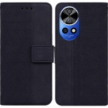 MY Boutique1 Huawei Nova 12 Pro Kickstand Özelliği Premium Pu Deri Flip Case (Yurt Dışından)