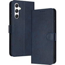 MY Boutique1 Kart Yuvası Saf Renk ile Samsung Galaxy M54 Pu Deri Için Flip Case (Yurt Dışından)