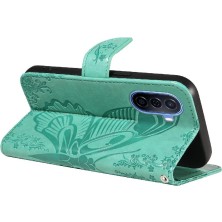 MY Boutique1 Kredi Kartı Yuvası ile Huawei Nova Y70 Artı Flip Case Yüksek Kalite El (Yurt Dışından)