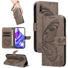 MY Boutique1 Onur Için Flip Case X9 Kabartmalı Kelebek Ayrılabilir El Kayışı ile Yüksek (Yurt Dışından)