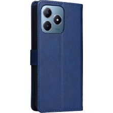 MY Boutique1 Realme C63 Için Flip Case Kart Yuvası ile Yüksek Kaliteli Deri Iş Çantası (Yurt Dışından)