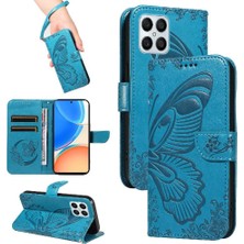 MY Boutique1 Onur X30I Ayrılabilir El Kayışı ile Yüksek Kaliteli Deri Flip Case (Yurt Dışından)