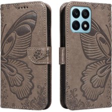 MY Boutique1 Onur X8A Yüksek Kalite Deri Kabartmalı Kelebek Ayrılabilir Için Flip Case (Yurt Dışından)