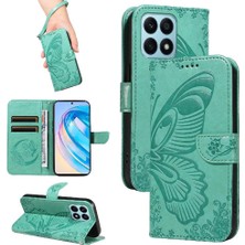 MY Boutique1 Onur X8A Yüksek Kalite Deri Kabartmalı Kelebek Ayrılabilir Için Flip Case (Yurt Dışından)