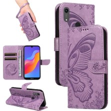 MY Boutique1 Onur 8A Kabartmalı Kelebek Yüksek Kaliteli Deri Ayrılabilir Için Flip Case (Yurt Dışından)