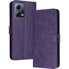 MY Boutique1 Xiaomi Redmi Not 12 Için Flip Case Pro 5g Kickstand ile Toka Pu ile (Yurt Dışından)