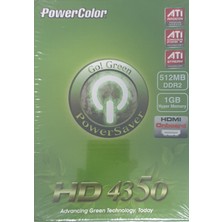 Powercolor HD4350 512(1GB) Ddr2 (Dirextx 10.1) Pcı-E 2.0 64BIT HDMI Sc Ekran Kartı