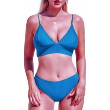 Kaplı Üçgen Bikini Üstü DB200051BU