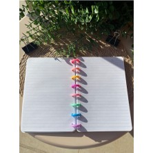 Steplanner Yeni Nesil Kalp Spiralli Eğlenceli Çizgili Defter Hey Be The Light