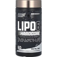 Nutrex Lipo-6 Hardcore Maxımum Fat Burner 60 Capsul  Usa Version