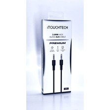 Itouchtech 3.5mm Aux To 3.5mm Aux Ses Kablosu Stereo Destekli Hd Ses Kalitesi 1.2m