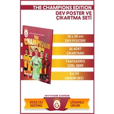 Mythos Cards Galatasaray The Champıons Edıtıon Dev Poster ve Çıkartma Seti