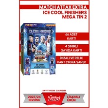 Mythos Cards Match Attax Extra 23/24 -Mega Tin ICE COOL FINISHERS